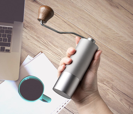 Moedor de café industrial manual Professional Stainless Steel da mão Burr Core