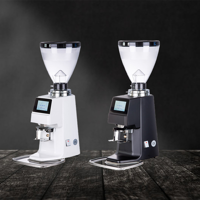 Moedor de café comercial Touchscreen da liga de alumínio 370W