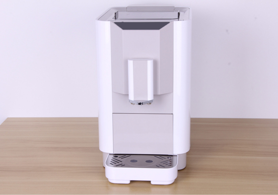 Máquina de café de 9 kg, 19 bares, 1,8 litros, com tanque de 200 g de feijão e altura de saída ajustável.