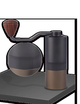 Rebarba cônica cônica de Burr Grinder Handheld Stainless Steel do manual portátil