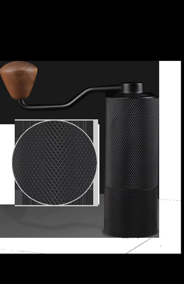 Moedor de café de aço do punho de Bean Grinders Ceramic Burr Stainless do café manual de vidro dos frascos