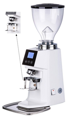 A rebarba lisa de alumínio do moedor de café 64mm dos espress da liga tochscreen o moedor