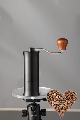 Moedor de café manual ajustável para moagem grossa fina