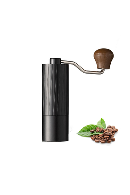 Moedor de café manual ajustável em liga de alumínio para viagem