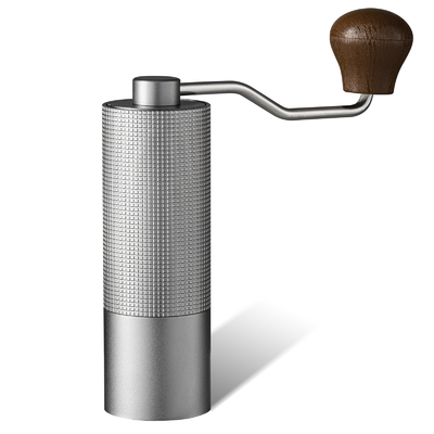Conjunto de acessórios para moedor de café manual de viagem portátil mini doméstico clássico metal madeira