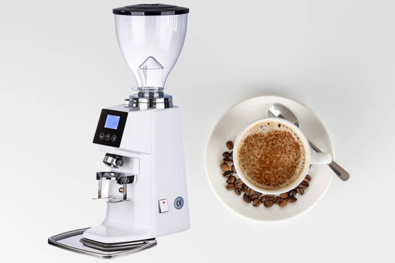 Corpo liso semi auto de Burr Doserless Coffee Grinder Aluminium para o agregado familiar