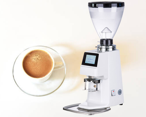 Batedor de leite automático com tela sensível ao toque moedor de café elétrico