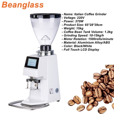 Máquina de café comercial com ABS de Bean Grinder Aluminium Alloy do café