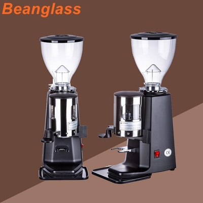 Café automático branco preto Bean Mixer do volume de Burr Coffee Grinder 1.2kg