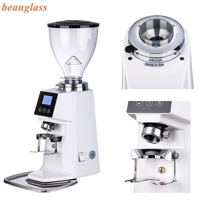 Moedor de café expresso automático 64mm moedor de grãos de café de rebarba plana