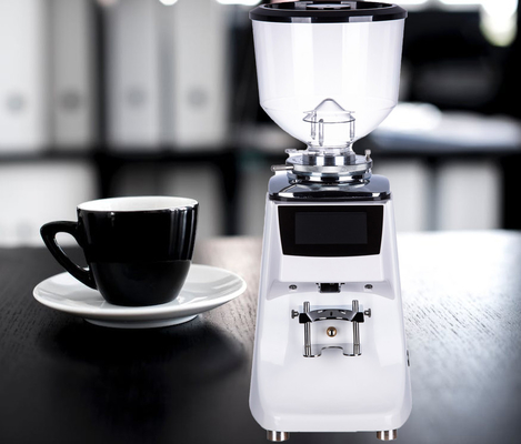 Metal Burr Coffee Grinder do titânio do moedor de café 83mm do tela táctil do café
