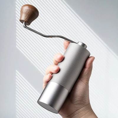 Moedor de café portátil Stainless Steel Homeuse de Mini Small Hand Manual Burr