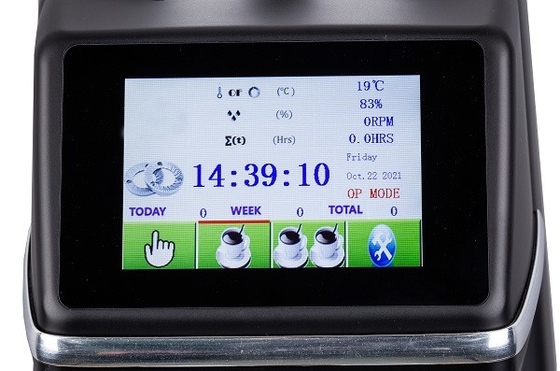 Moedor de café Espresso do disco do écran sensível Bean Machine 220V 10 - 15kg/h