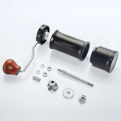 Revestimento manual de Single Dose Titanium do moedor dos feijões de café do corpo cônico da indústria