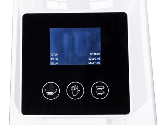 exposição comercial de With Full Touch LCD do moedor de café 370W e garantia de 1 ano