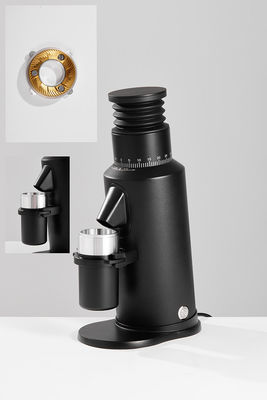Moedor de café Flat do uso da casa 1400RPM 64mm Burr Black White Color