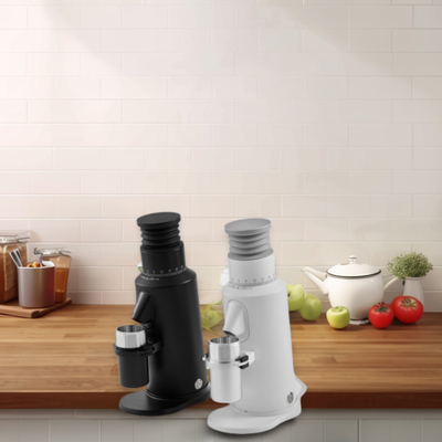 Voltagem personalizada 64mm Flat Burr Espresso Bean Grinder 120g Capacidade