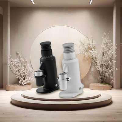 250W Elétrico 64mm Flat Burr Grinder Preto / Branco / Personalizado