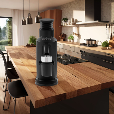 110V-220V Máquina italiana de moer grãos de café liga de alumínio / liga de zinco