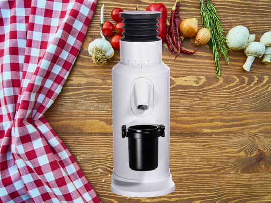 Moinho de grãos de café de liga de alumínio com gama personalizada de 110V-220V 120g