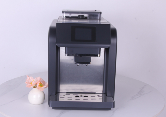 Máquina de café Espresso ajustável de 1250W com tanque de água de 2,0L e controle de temperatura personalizável