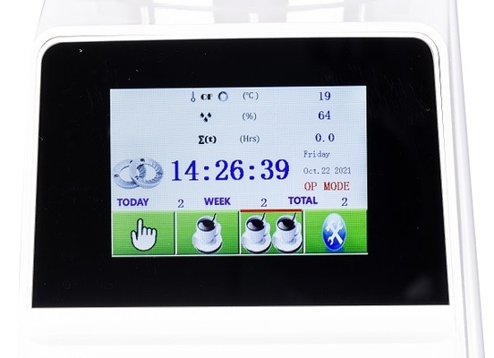 Moedor de café comercial For Fresh Bean da dose dobro do écran sensível 370W